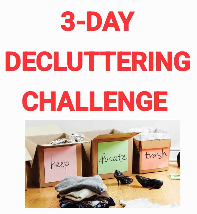 3 sorting piles